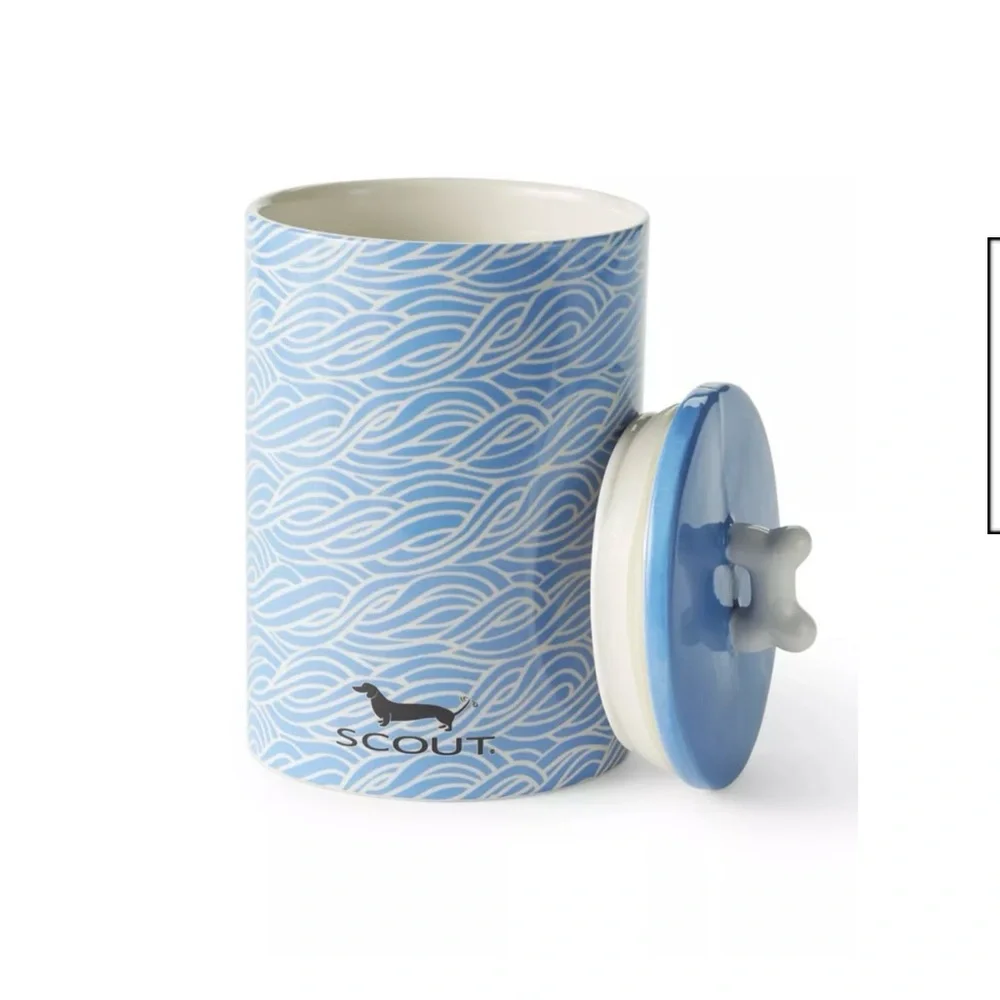 SCOUT
Flow Rida Ceramic Pet Treat Canister with Scouts brand dachshund - Picture 2 of 8